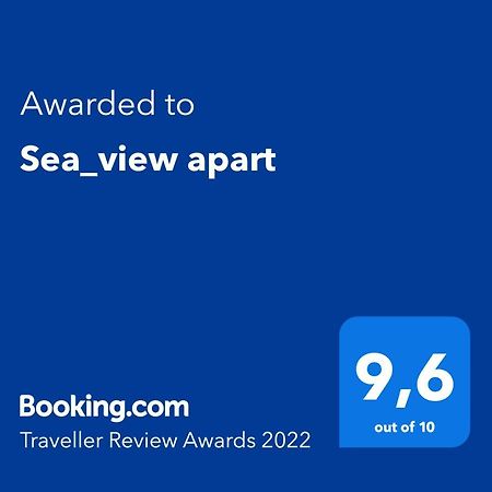 Sea_View Apart Apartament Odessa Zewnętrze zdjęcie